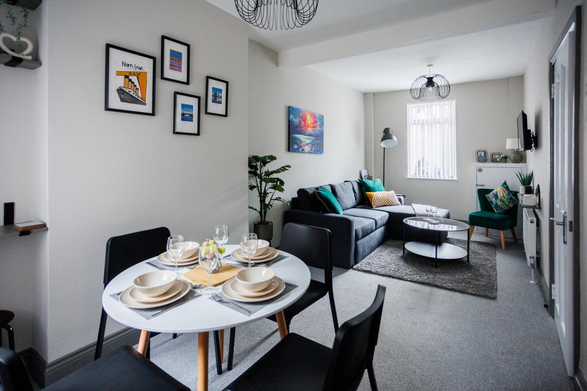 Apartament Belfast Townhouse Zewnętrze zdjęcie